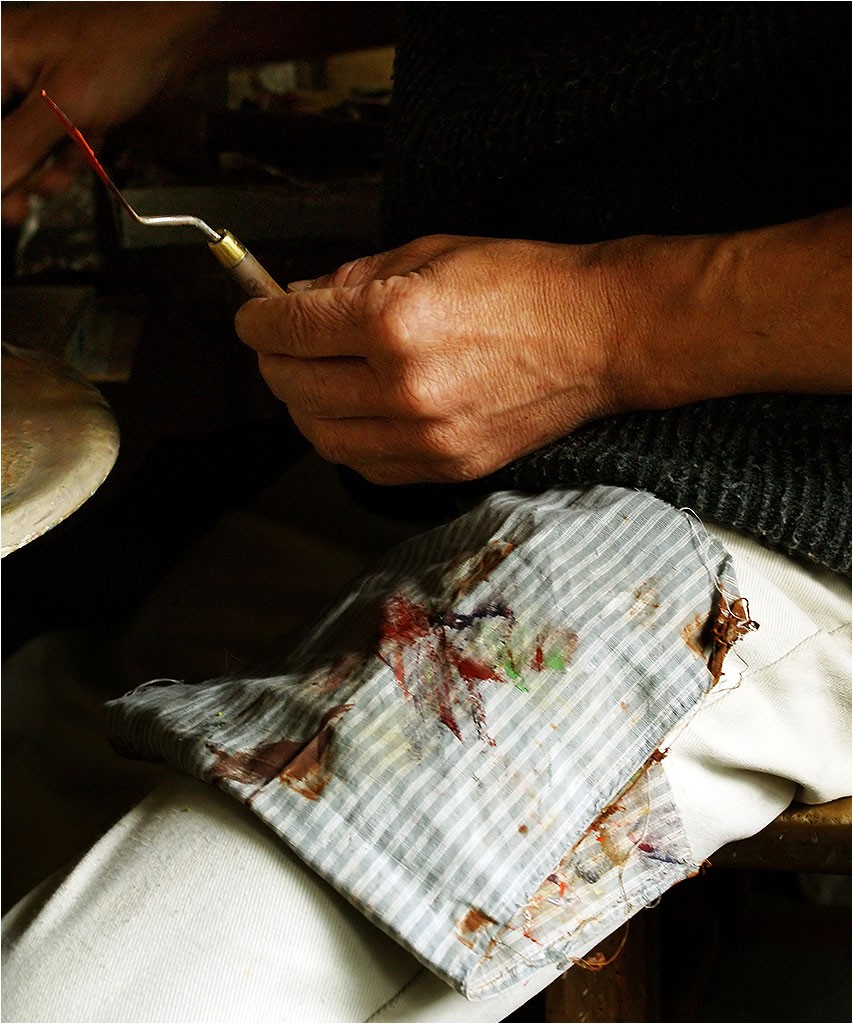 Atelier de l'artiste peintre Frédéric Faye