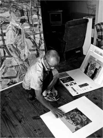 Atelier de l'artiste peintre Frédéric Faye