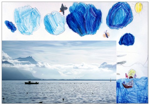 La pêche aux nuages bleus... Exposition "Là où les images apprennent à rêver"